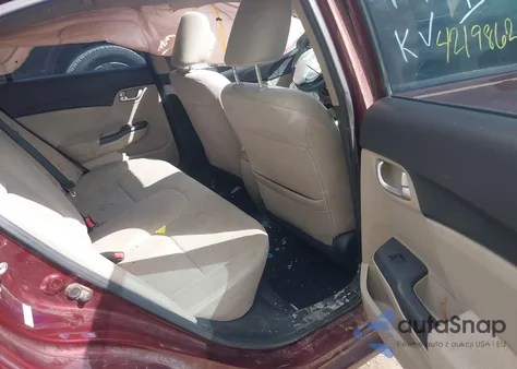 2013 Honda Civic Ex из США, поврежденный, VIN 19XFB2F82DE012029